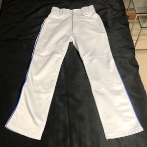 Men’s Mizuno Baseball Pants. Light grey. Size Small.